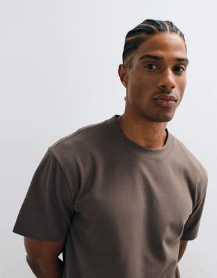 Hollister Relaxed Fit T-shirt In Burgundy
