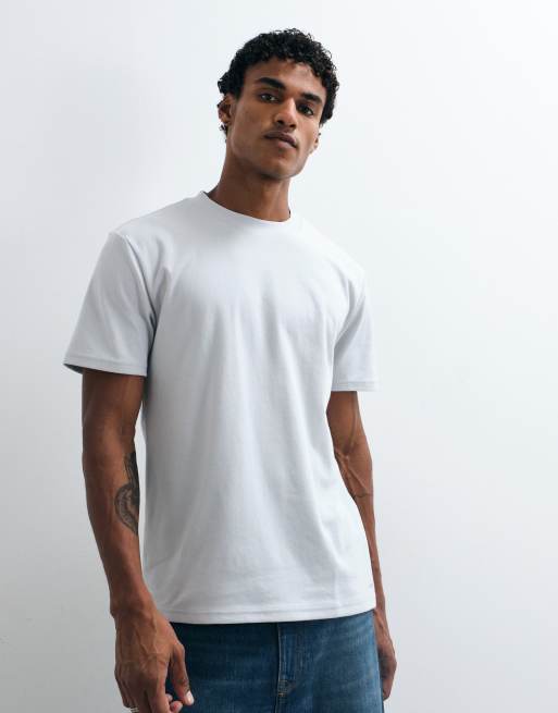 Hollister relaxed fit T-shirt in light gray, 2 of 5