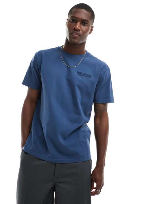 Blue shop hollister shirt