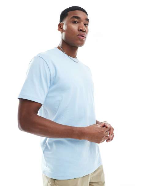 Hollister relaxed t-shirt in light blue - view 1
