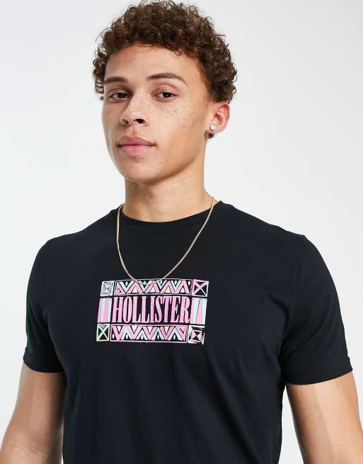 Hollister box logo shirt 2025