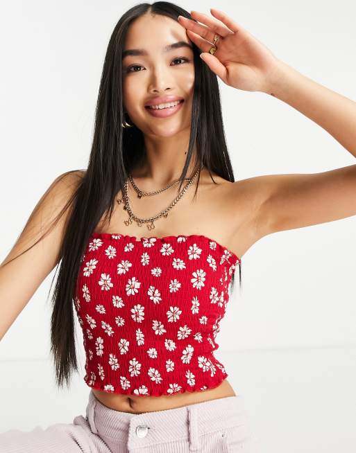 Hollister red tube top online