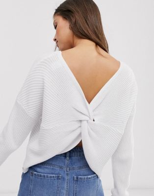 Hollister reversable knit sweater in 