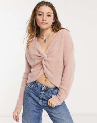 hollister knitted jumper