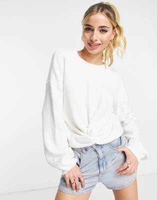 hollister gray sweater