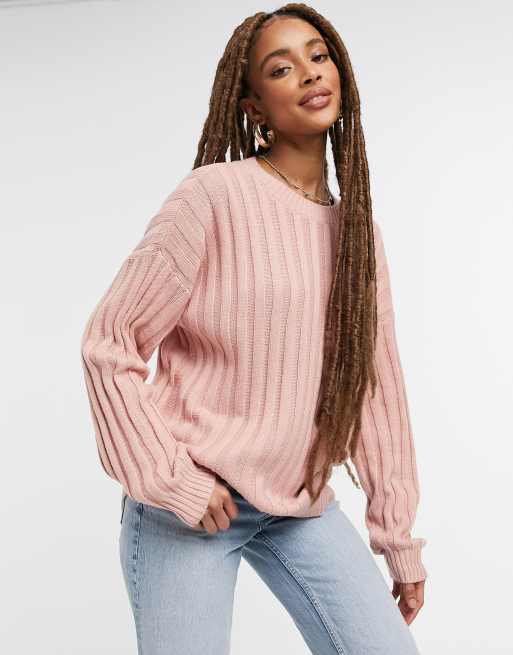 Hollister pink sales sweater