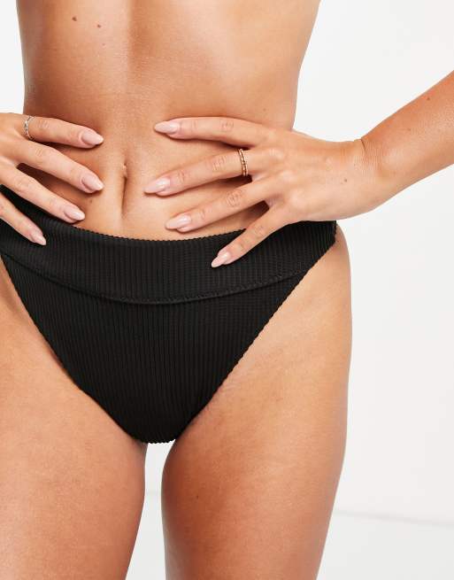 Hollister black bikini bottoms store