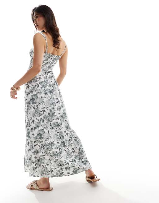 Robe longue hollister hot sale