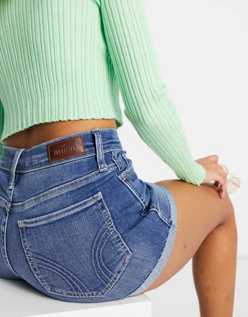 High waisted hot sale shorts hollister