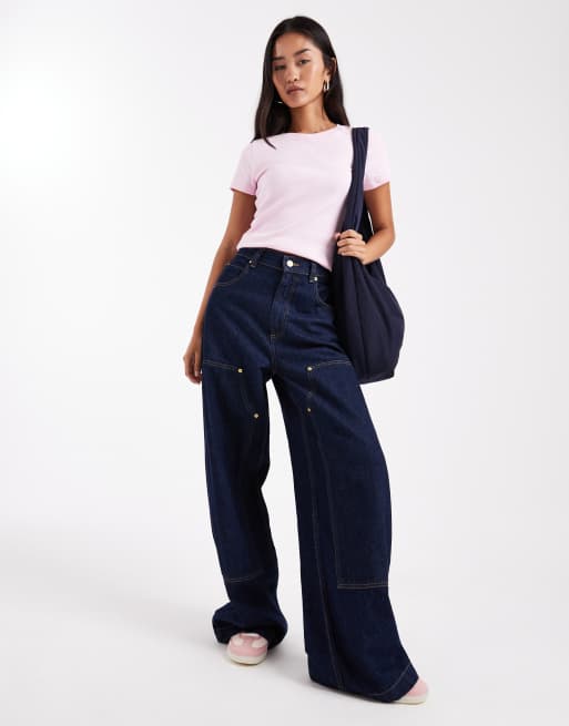 Hollister – Rosa, liten t-shirt med korta ärmar, 4 av 4