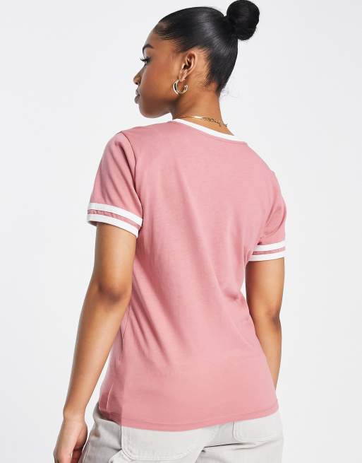 Hollister t shirt on sale rosa