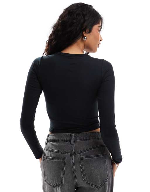 Hollister black long sleeve 2025