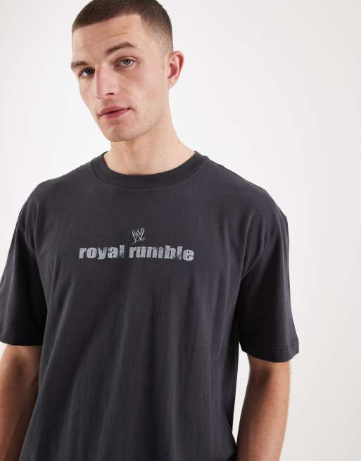 Hollister royal rumble graphic t-shirt in grey, 4 of 5
