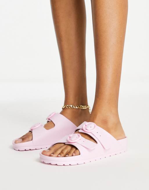Hollister slide sandals outlet