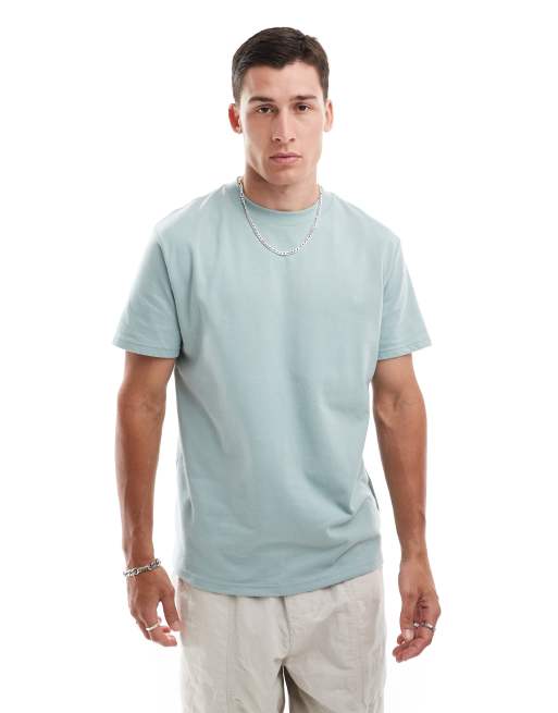 Hollister - Ruimvallend verkoelend T-shirt in lichtblauw