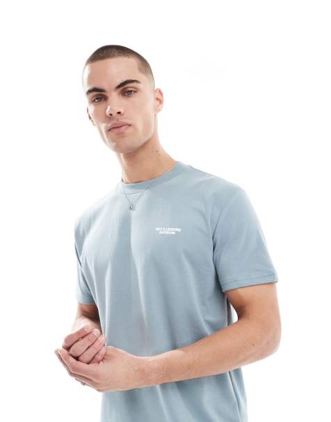 Hollister - Ruimvallend verkoelend T-shirt met micro logo in grijs - view 1