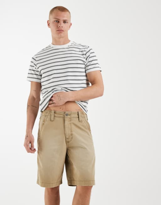 Hollister – Sandfärgade, baggy cargoshorts, 2 av 5