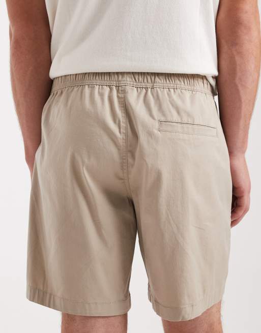 Hollister - Sandfarvede twill-shorts, 4 af 5
