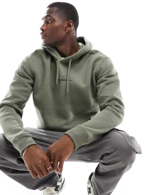 Hollister green sweatshirt hotsell