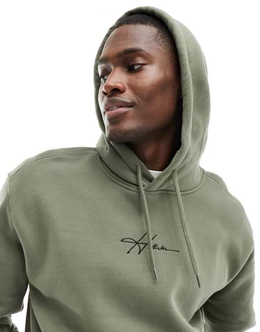 Lime green hollister hoodie hotsell