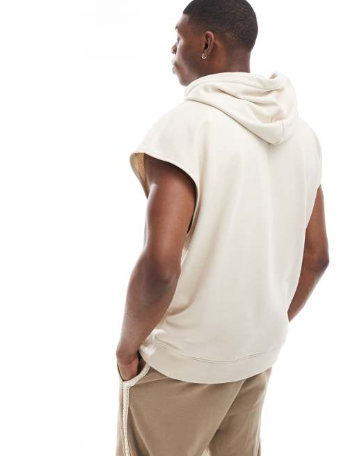Hollister sleeveless hoodie discount
