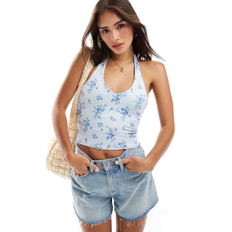 Hollister floral top outlet
