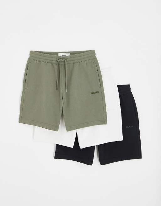 Hollister - Set van 3 fleece shorts van 7