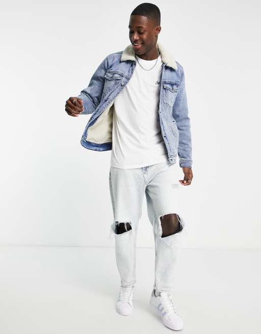 Hollister men's cheap denim jacket