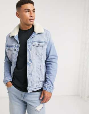 sherpa lined fleece jacket hollister