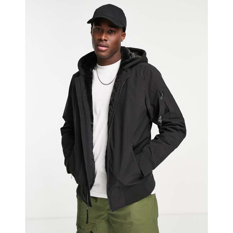 Hollister mens sherpa lined hoodie discount