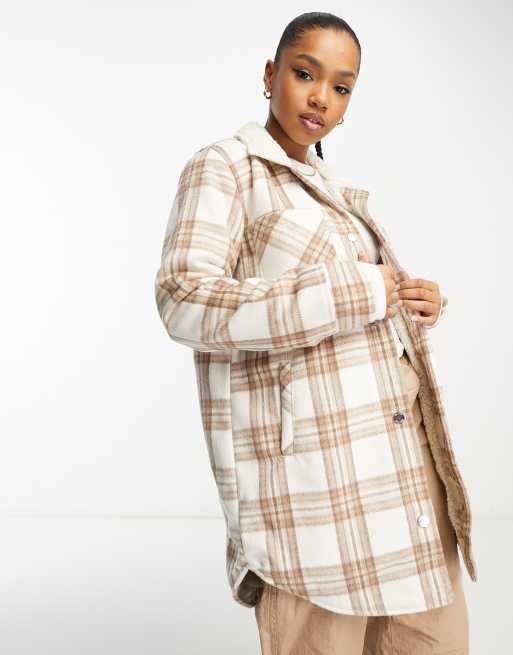 Hollister long 2025 coat