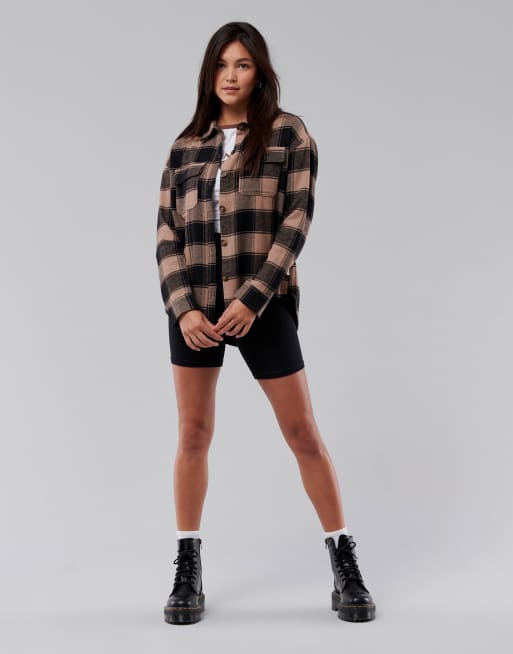 Hollister plaid sale