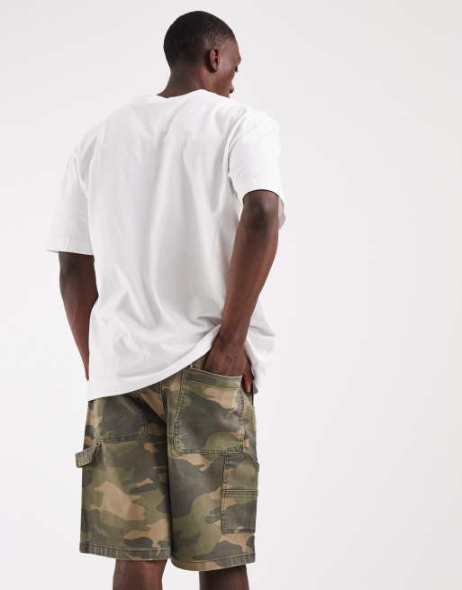 Hollister - Short baggy à motif camouflage - Vert, 5 de 5