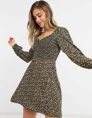 hollister black dress