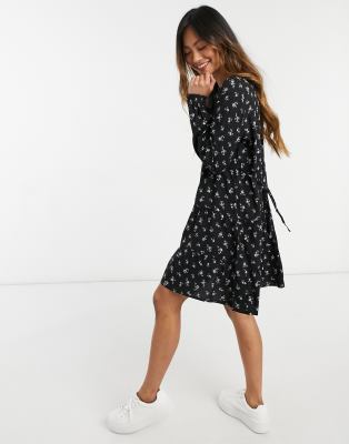hollister black dress