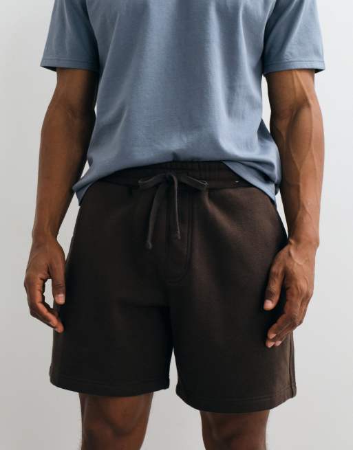 Hollister - Short en jersey avec motif sur le côté - Marron, 5 de 5