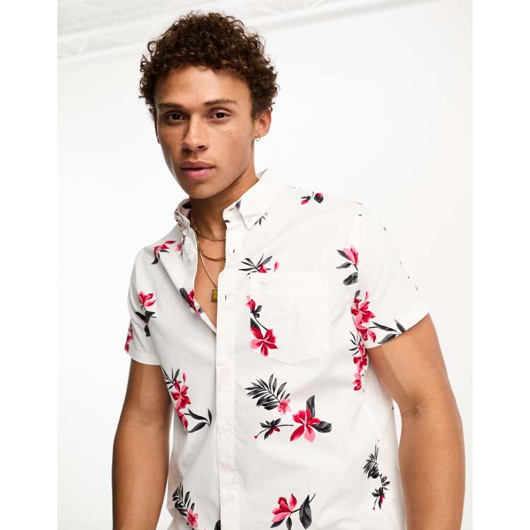 Hollister mens floral shirts new arrivals