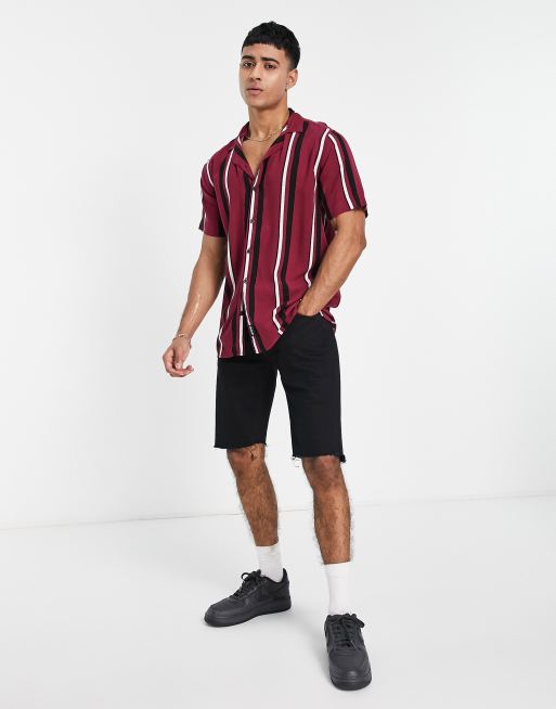 Hollister mens striped shirt hotsell