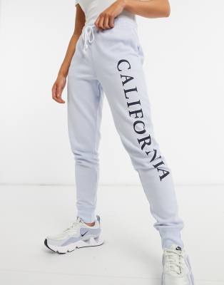 hollister blue joggers