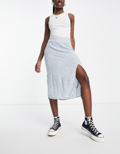 Midi skirt hollister hotsell
