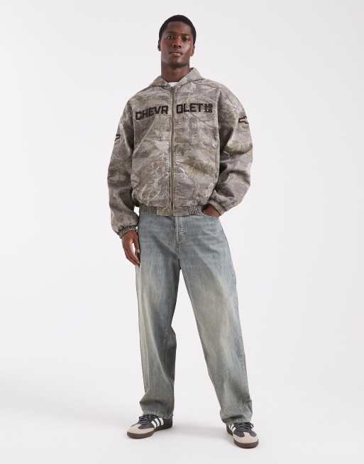 Hollister - Skater jack met capuchon en rits in camouflageprint, 2 van 5