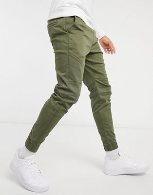 Hollister skinny fit cargo joggers in 