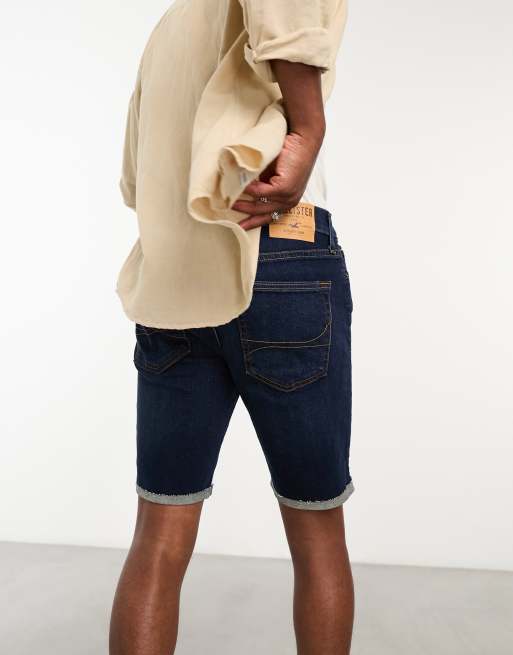 Denim shorts hollister discount