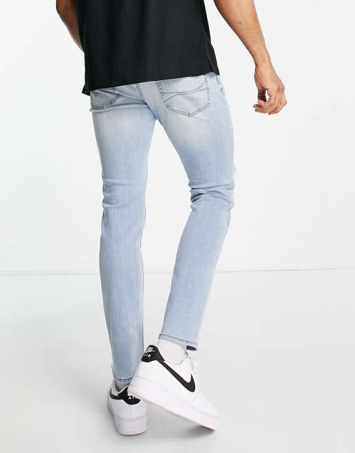Hollister light wash skinny jeans outlet