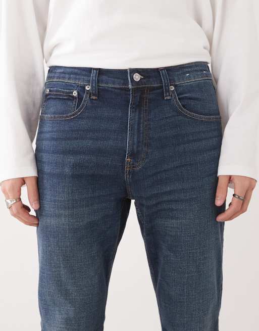 Hollister skinny jean in blue wash, 4 of 5