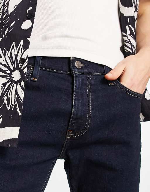 Hollister – Skinny-Jeans in dunkler Rinse-Waschung, 3 von 4