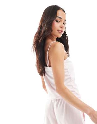 Hollister Sleepwear Cami Top In Pink