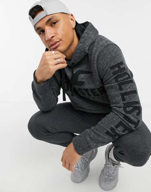 Sleeve logo hoodie hot sale