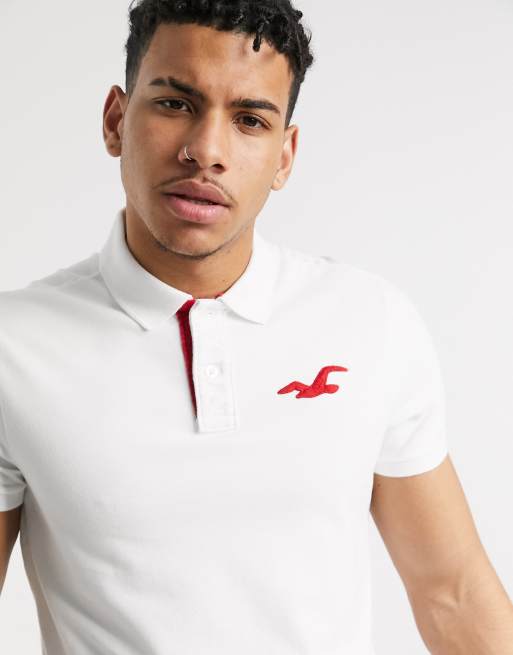 Stretch slim clearance fit polo hollister