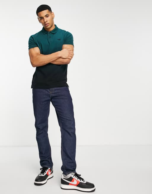 Hollister muscle fit polo cheap